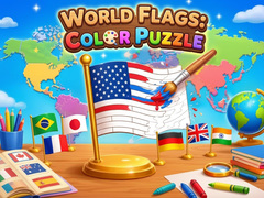 Igra World Flags: Color Puzzle