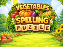 Igra Vegetable Spelling Puzzle