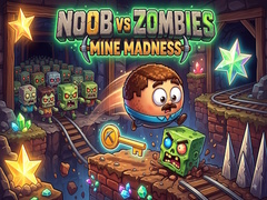 Igra Noob vs Zombies: Mine Madness