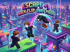 Igra Escape +1 Back Flip: Obby Mode