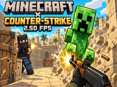 Igra Minecraft Counter Strike: 2.5D FPS