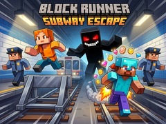 Igra Block Runner: Subway Escape