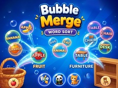 Igra Bubble Merge: Word Sort