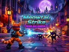 Igra Meowtal Strike Neon Halloween