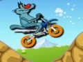 Igra Oggy And The Cockroaches Bike