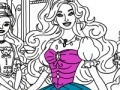 Igra Barbie Coloring Game